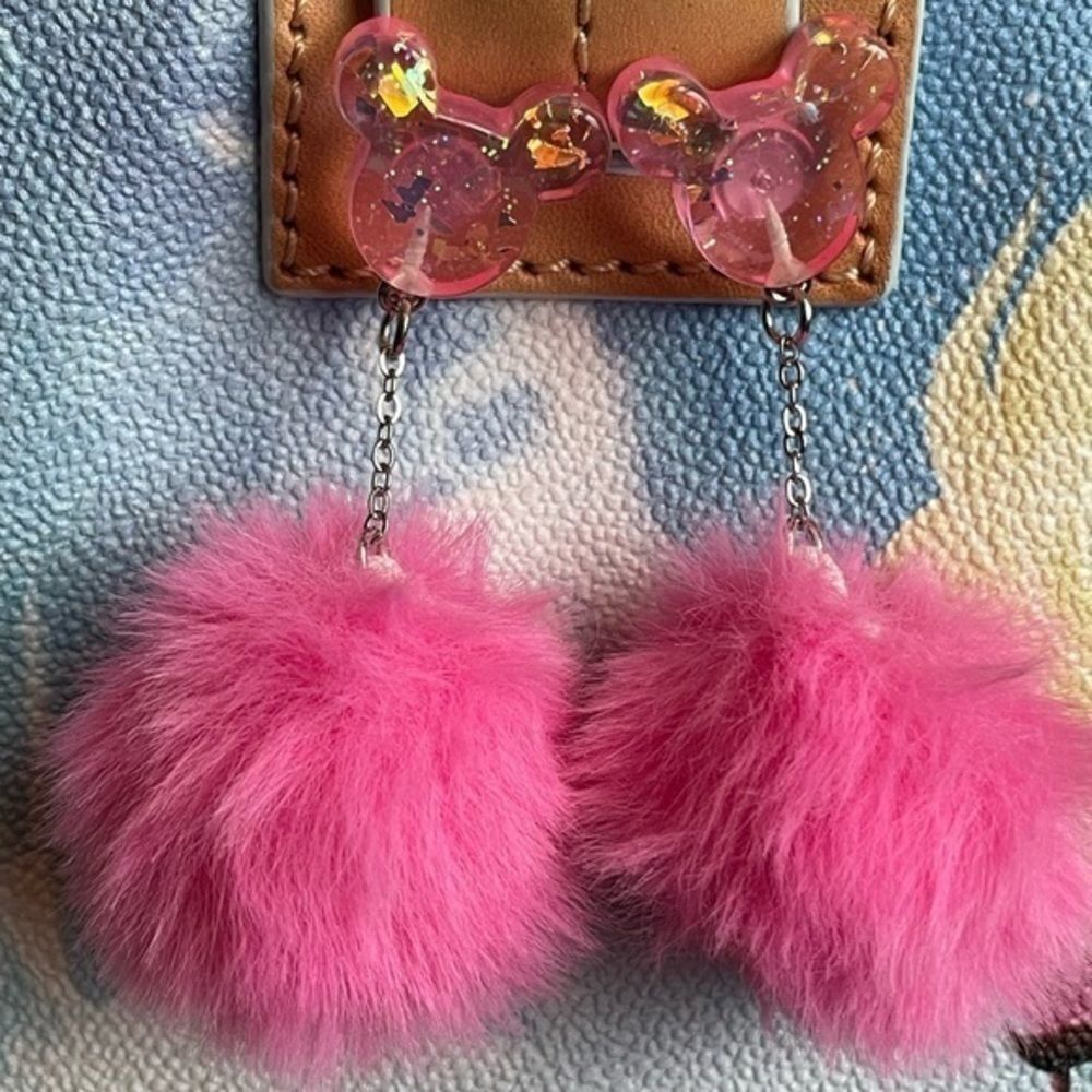 Pink Mickey Minnie  earrings​